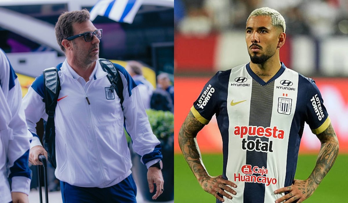 Pablo Guede habló sobre el reclamo a Sergio Peña. (Foto: Composición)