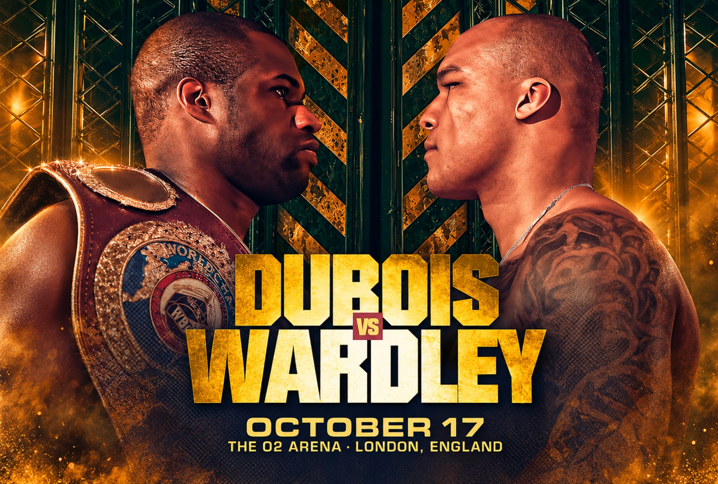 LONDRES, INGLATERRA (REINO UNIDO), 17/10/2026.- ¿Cómo quedó la pelea Dubois vs. Wardley 2? Encuentra el resultado oficial, el ganador y las principales incidencias del combate en Londres. FOTO DE DAZN