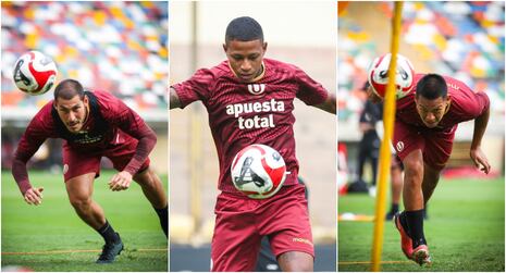 Para seguir en lo más alto de la Liga 1: las postales del entrenamiento de Universitario pensando en ADT