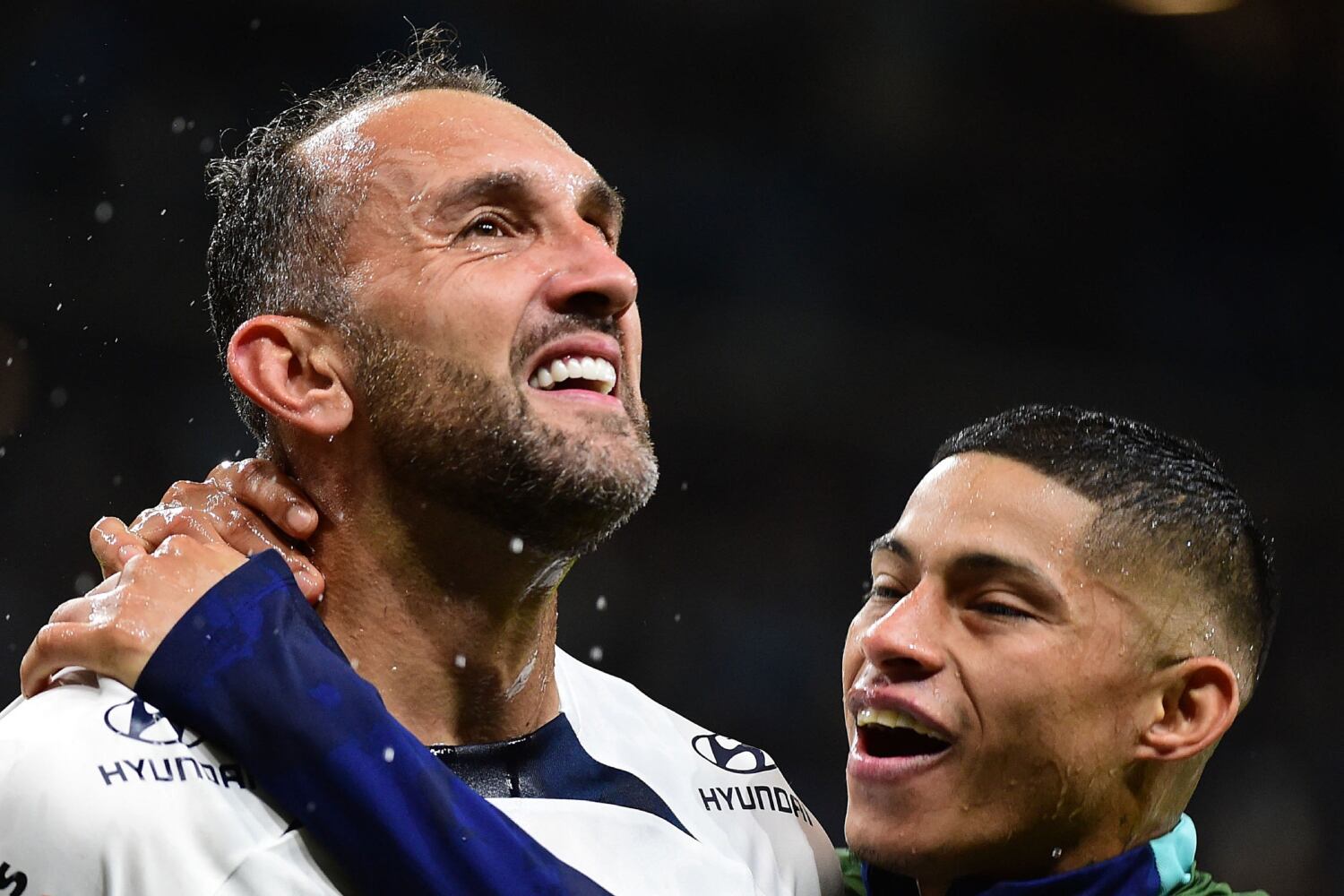 Hernán Barcos fue la figura de Alianza Lima en Porto Alegre. (Foto: @jpelayon)