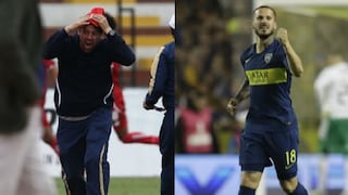 El descontrol del ‘Checho’ Ibarra ante el golazo de Darío Benedetto en la Copa Libertadores