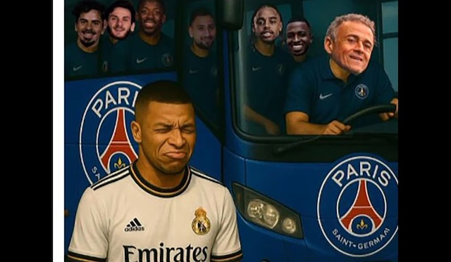 Los mejores memes de la goleada de PSG ante Inter de Milán. (Foto: X)