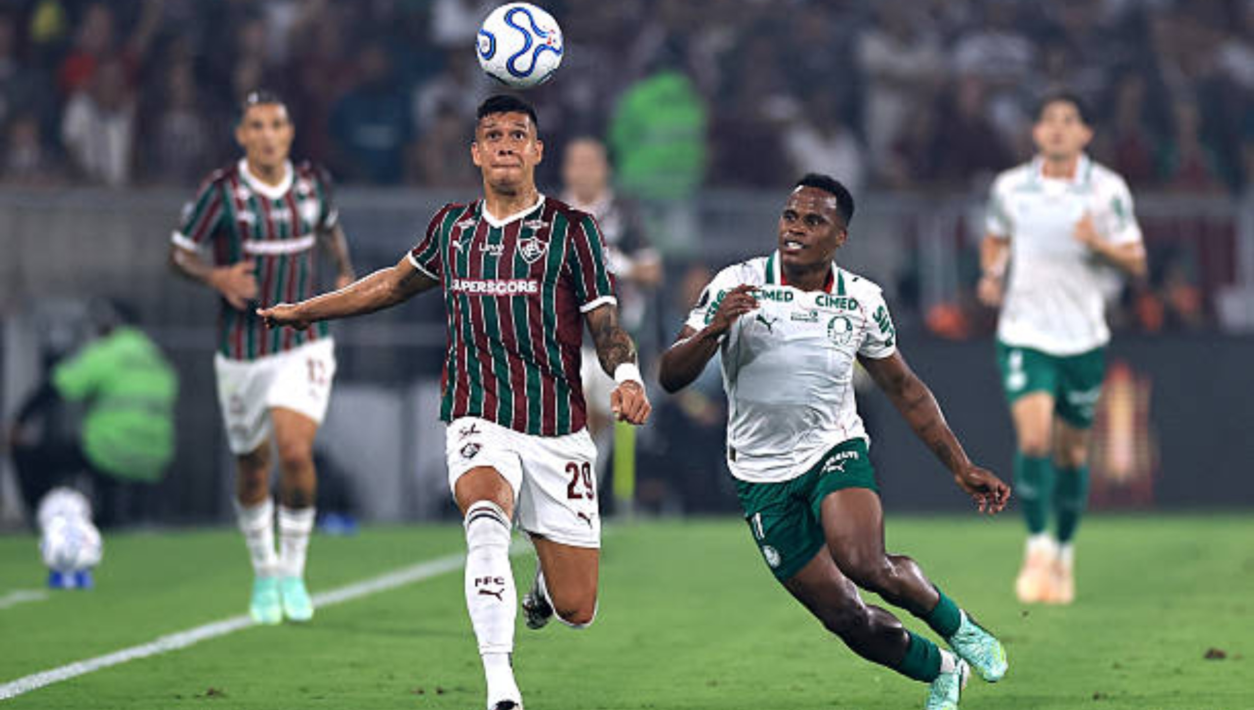 Fluminense vs. Palmeiras se enfrentan por la vuelta de las semifinales de la Copa Libertadores 2026. (Foto: Getty Images)