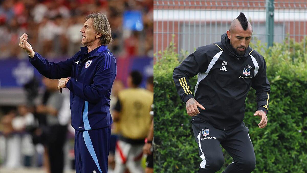 Gareca habló de la relación con Arturo Vidal en Chile. | Composición: Selección Chilena / Colo-Colo