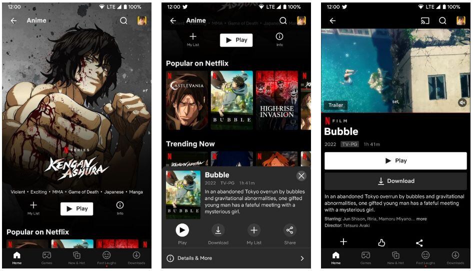 Las mejores apps para ver anime