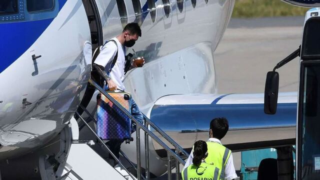 Lionel Messi: ¿cuánto cuesta la valija de mano que llegó a Argentina?