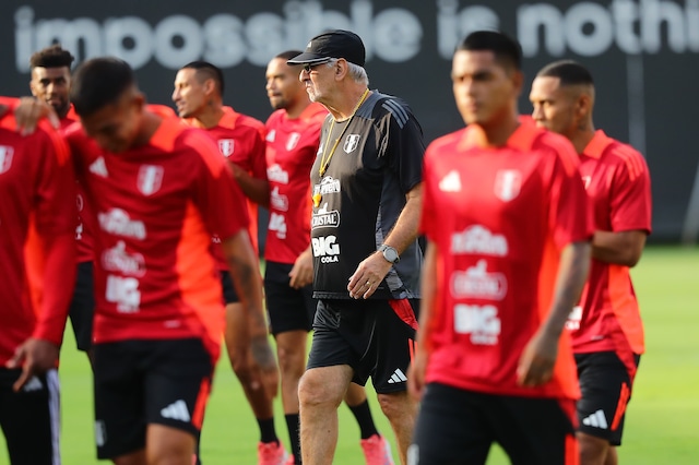 Las mejores postales del entrenamiento de la Selección Peruana. (Foto: Jesús Saucedo / GEC)