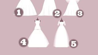 ¿Qué dice tu vestido de novia sobre ti? Descubre los secretos de tu alma