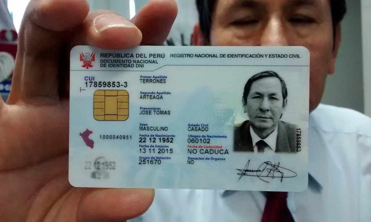 Conoce aquí quiénes pueden obtener el DNI electrónico de forma gratuita. (Foto: Andina)