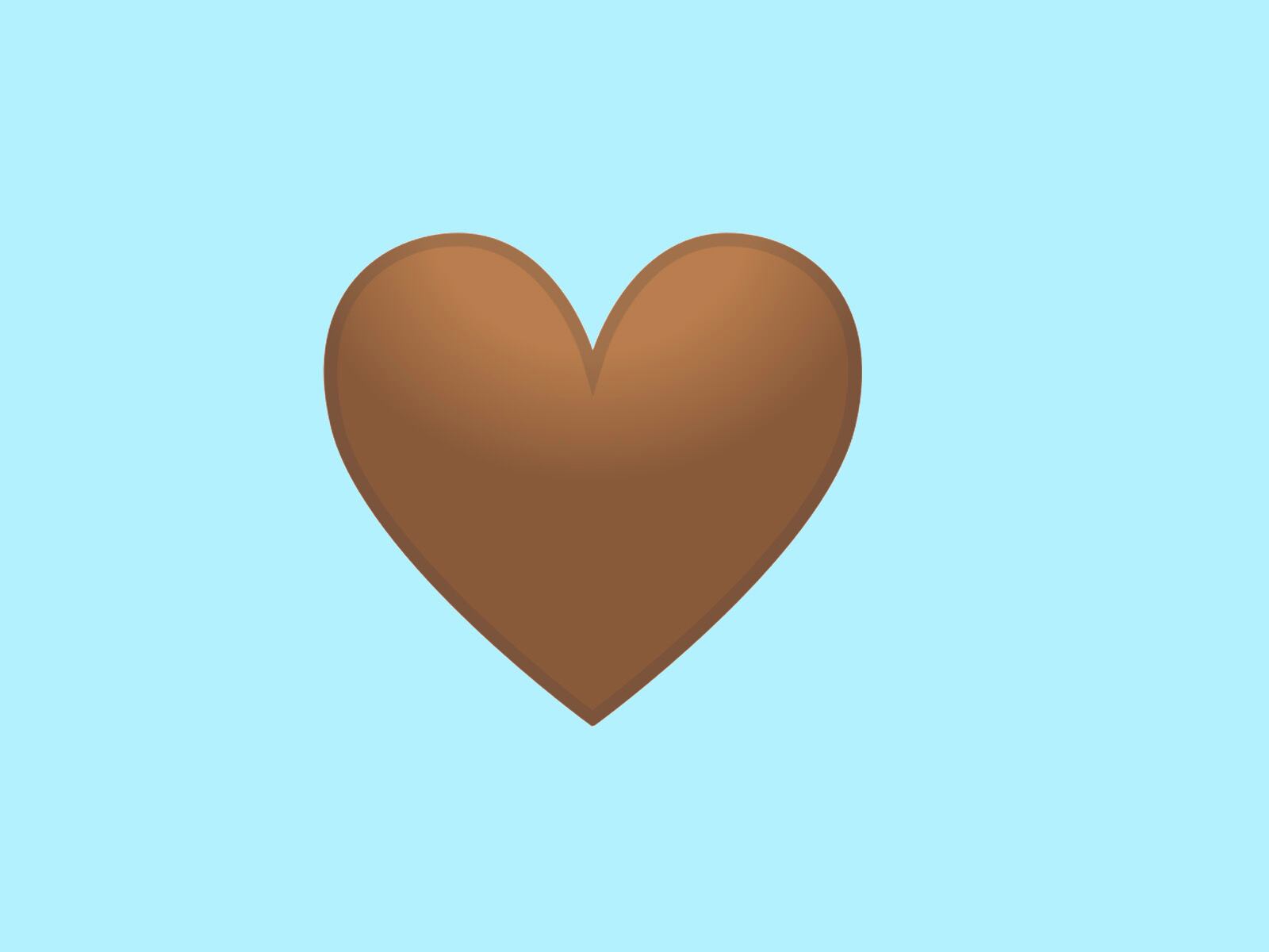 WHATSAPP | Desde ahora puedes saber realmente el significado del corazón marrón y cuándo usarlo en WhatsApp. (Foto: Emojipedia)