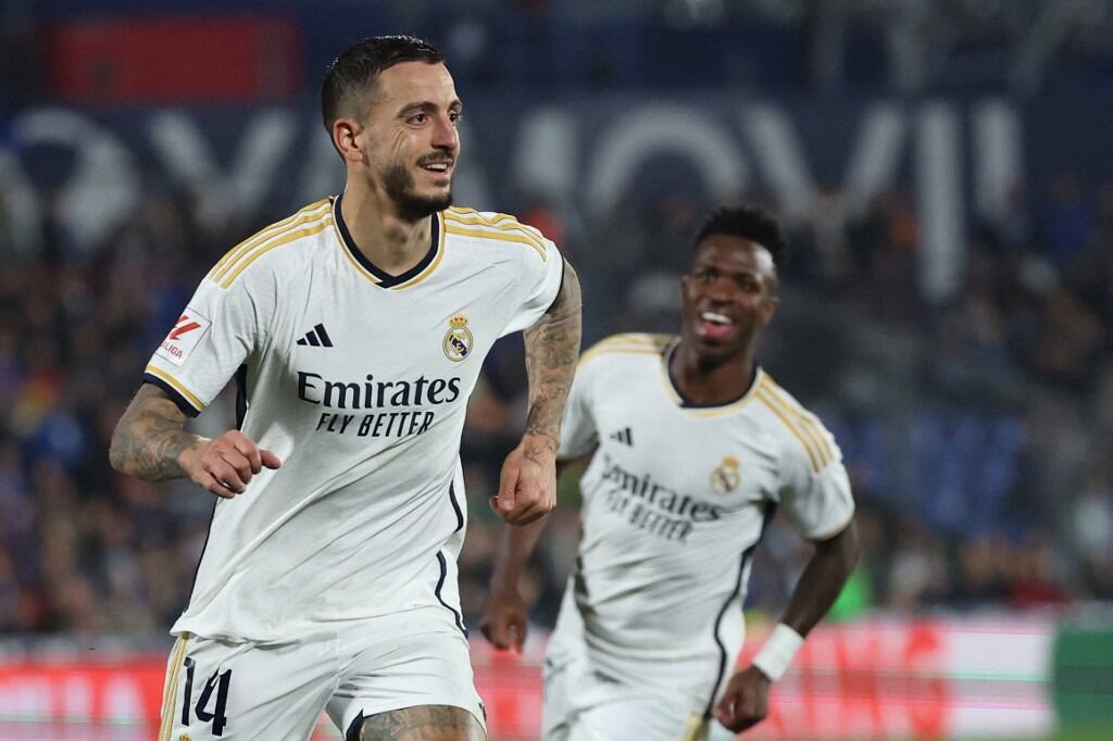 Joselu está cedido hasta el final de temporada por el Real Madrid. (Foto: AFP)