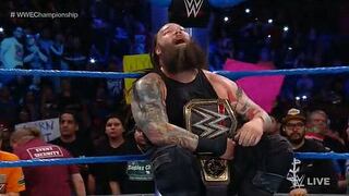 Se aferra al título: Bray Wyatt derrotó a John Cena y AJ Styles en triple amenaza