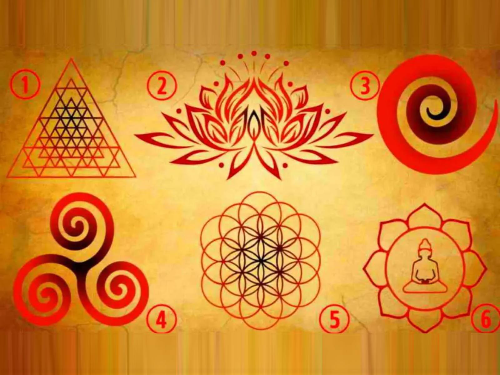 TEST VISUAL | En esta imagen se puede apreciar una gran cantidad de símbolos. ¿Cuál te tatuarías? (Foto: namastest.net)