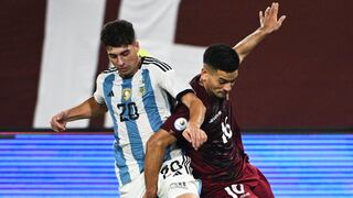Argentina vs. Venezuela (2-2): video, goles y resumen por el Preolímpico Sub-23