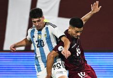 Argentina vs. Venezuela (2-2): video, goles y resumen por el Preolímpico Sub-23