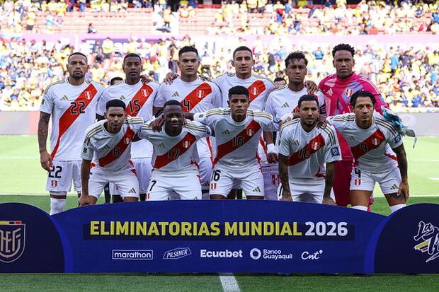 Perú marcha en el último lugar de la tabla de posiciones de las Eliminatorias 2026 con solo 3 puntos. (Foto: Getty Images)