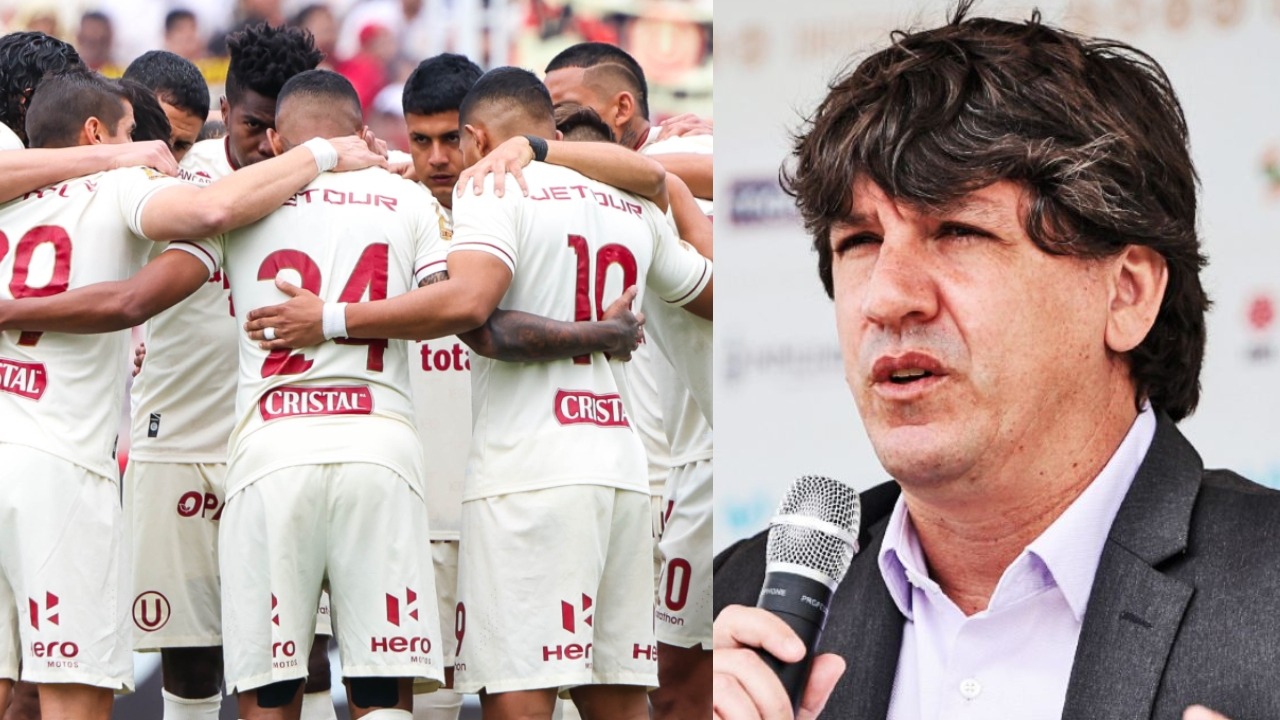 Plantel de Universitario respaldó a Jean Ferrari tras decisión de Sunat. (Foto: Composición)