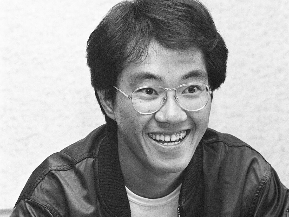 Akira Toriyama en una fotografía tomada en el año 1982 (Foto: AFP)
