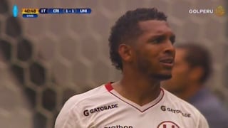 Universitario: Alberto Quintero estuvo a punto de marcarle un golazo a Cristal [VIDEO]