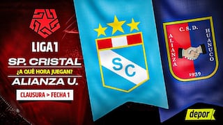 Sporting Cristal vs. Alianza Universidad: hora de hoy por el Torneo Clausura