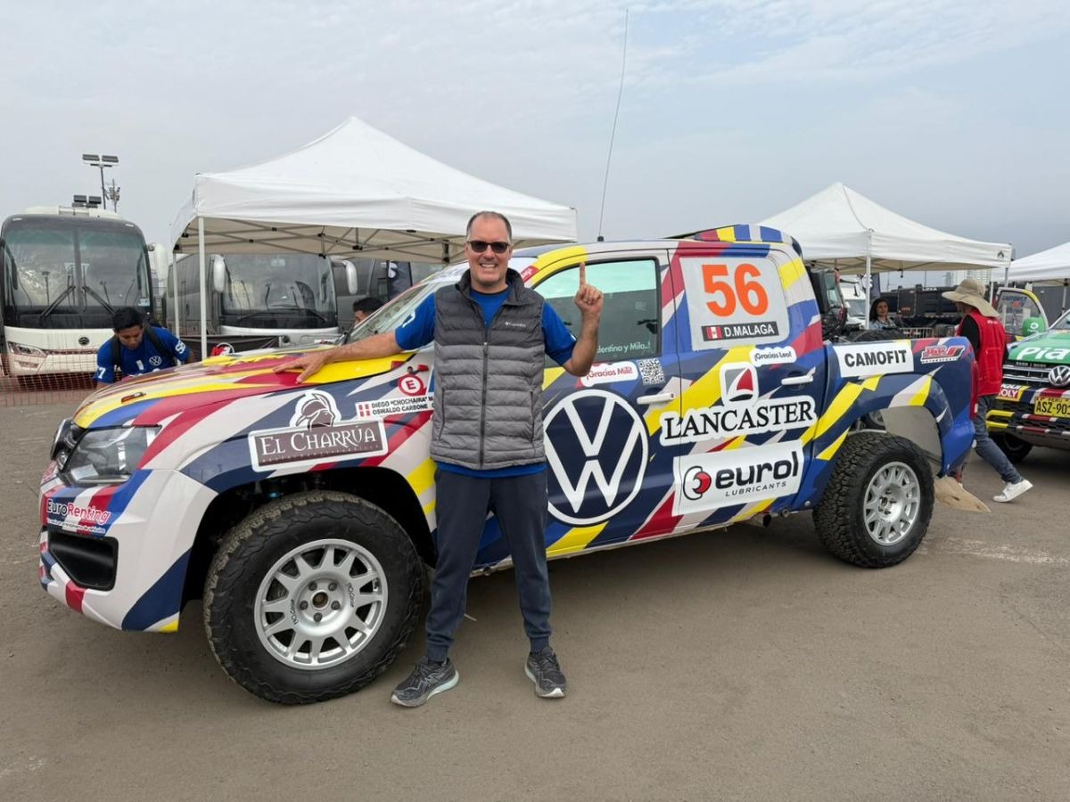 Málaga mostró su satisfacción porque hasta el momento no han enfrentado ningún inconveniente ni problemas físicos o mecánicos. (Foto: Diego Málaga)