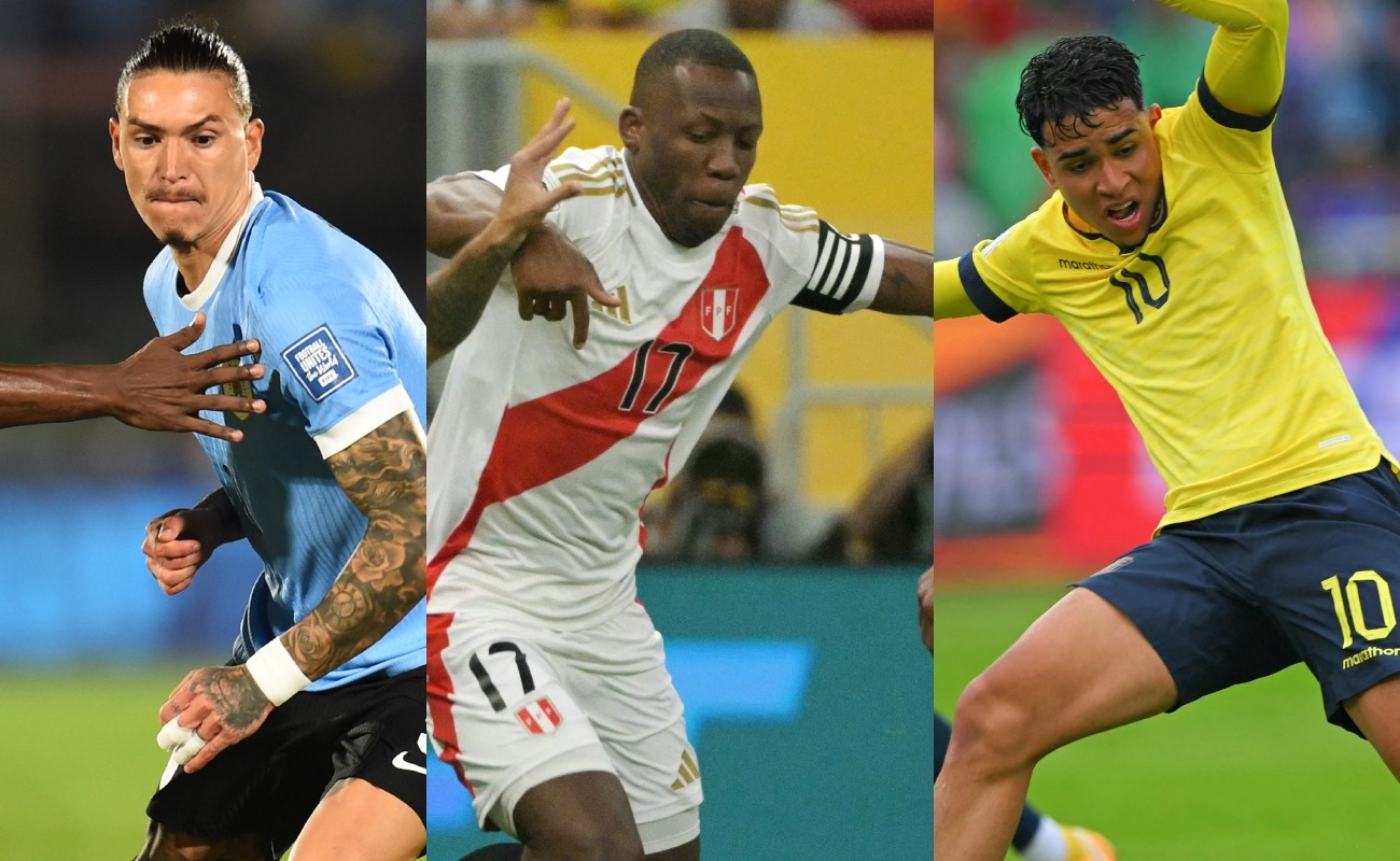 Conoce cómo va el promedio de edad de cada una de las selecciones sudamericanas. (Fotos: AFP)