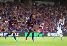 Barcelona vs. Real Sociedad (2-1): video, resumen y goles del partido por fecha 7 de LaLiga