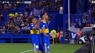 Triunfo agónico: Gol de Nicolás Figal para el 2-1 en Boca vs. Vélez por Liga Profesional