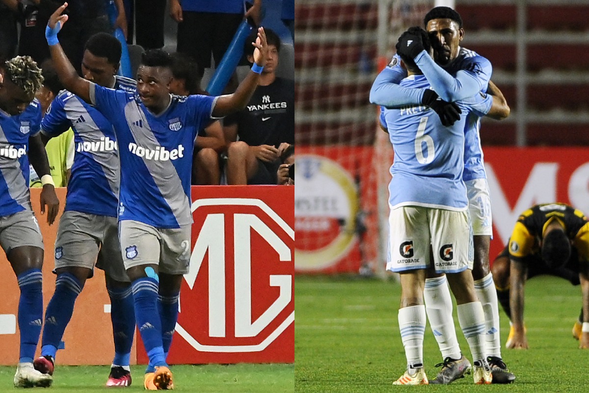 Emelec vs Sporting Cristal por los play-off de la Copa Sudamericana (Foto: Composición / AFP)