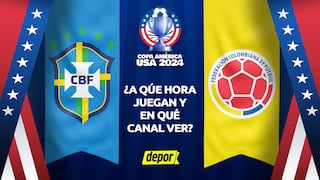 En qué canal TV ver Brasil vs Colombia por la Copa América 2024 - fecha 3