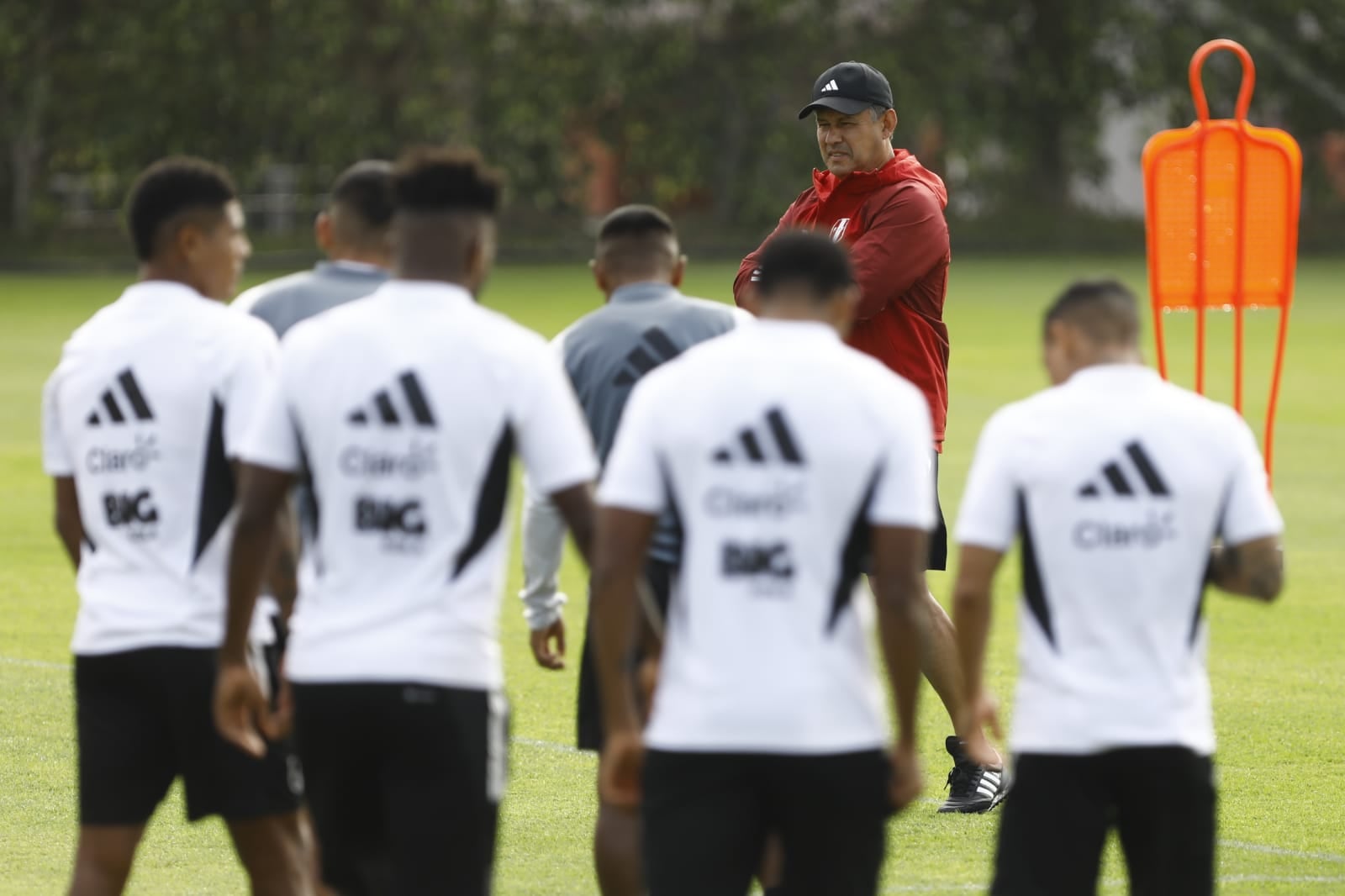 Así fue la práctica de la Selección Peruana, a tres días del debut en las Eliminatorias. (Foto: Julio Reaño/@Photo.gec)
