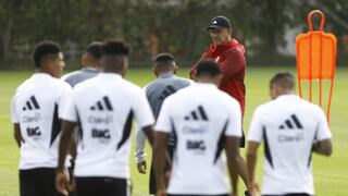 Previo al viaje: el 11 que ensayó Reynoso para el Perú vs. Paraguay