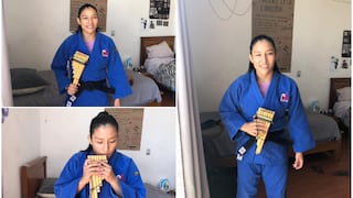 Aprovechó el tiempo: Brillith Gamarra, la judoca peruana que aprendió a tocar la zampoña en la cuarentena por el coronavirus