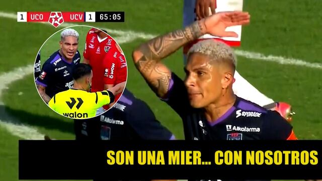Paolo Guerrero se indigna tras falta no sancionada y recibe tarjeta amarilla: ‘Sácame la roja’