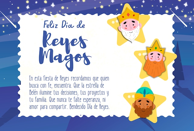 En esta fiesta de Reyes recordamos que quien busca con fe, encuentra. Que la estrella de Belén ilumine tus decisiones, tus proyectos y tu familia. Que nunca te falte esperanza, ni amor para compartir. Bendecido Día de Reyes. | Crédito: canva.com / Composición Depor