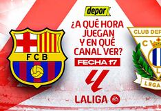 Barcelona ante Leganés: en qué canales TV ver y a qué hora juegan por LaLiga