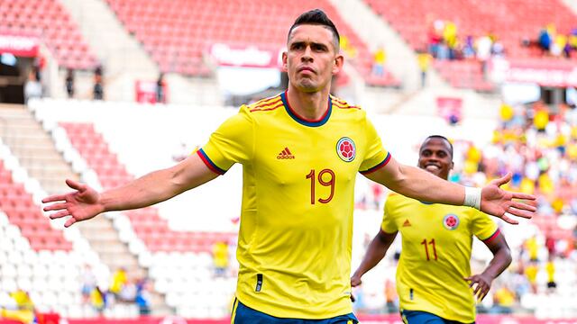 Con gol de Rafael Santos Borré, Colombia venció a Arabia en amistoso en Murcia