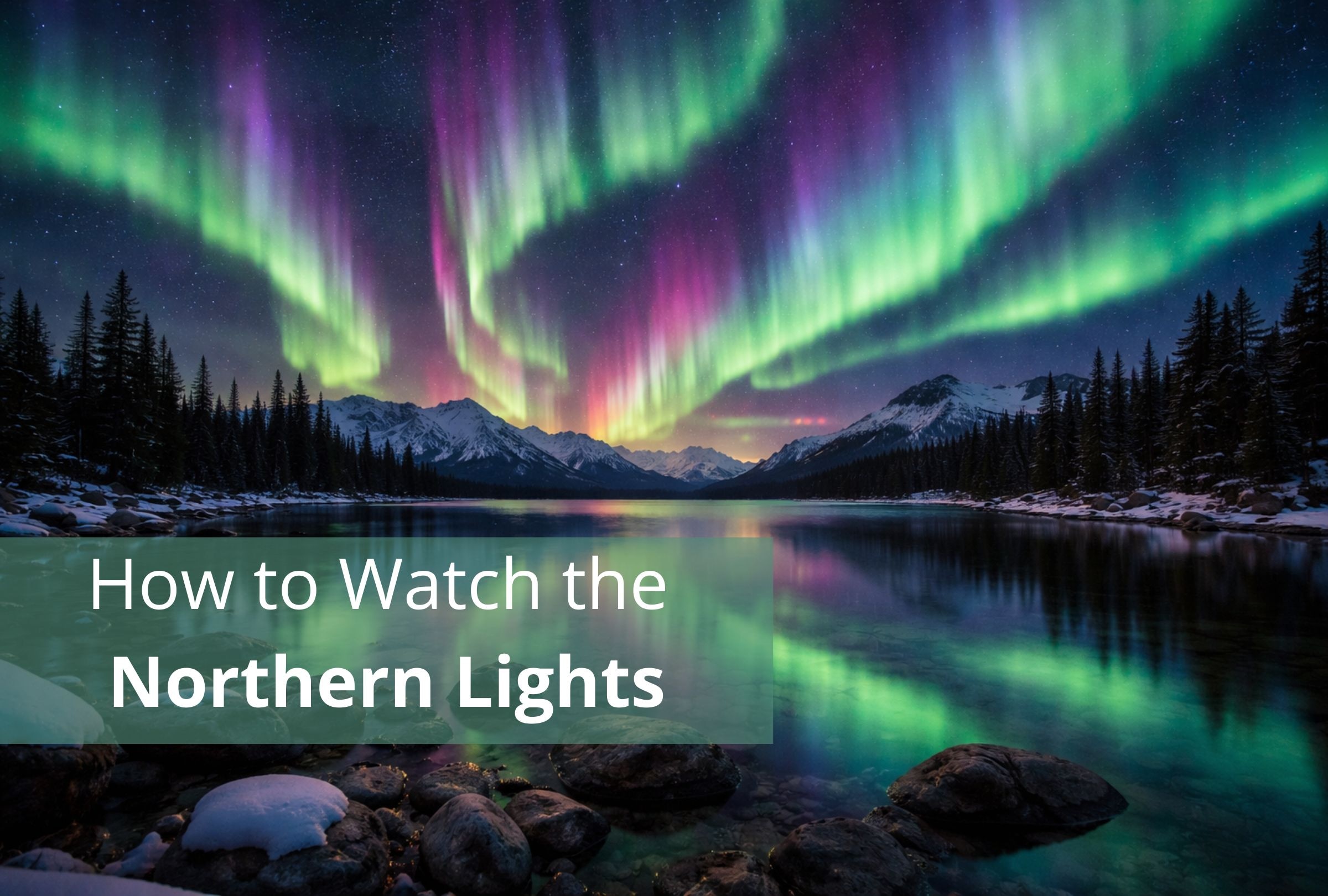 Amid severe geomagnetic storm conditions, the northern lights could be visible from even more states on Jan. 19. Photo: Image created by El Comercio Mag using ChatGPT AI