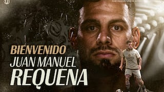 Universitario hizo oficial el fichaje de Juan Manuel Requena para el Torneo Clausura