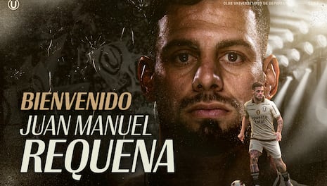 Universitario hizo oficial el fichaje de Juan Manuel Requena para el Torneo Clausura