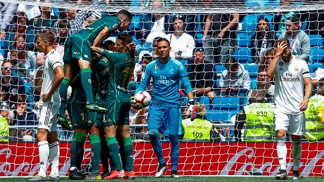 Real Madrid perdió como local ante el Betis y se despide de LaLiga Santander