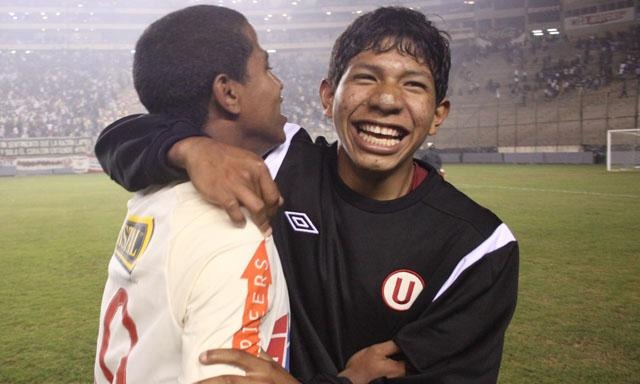 En el 2011 Edison Flores fue promovido al primera equipo de Universitario de Deportes. (Foto: Difusión)