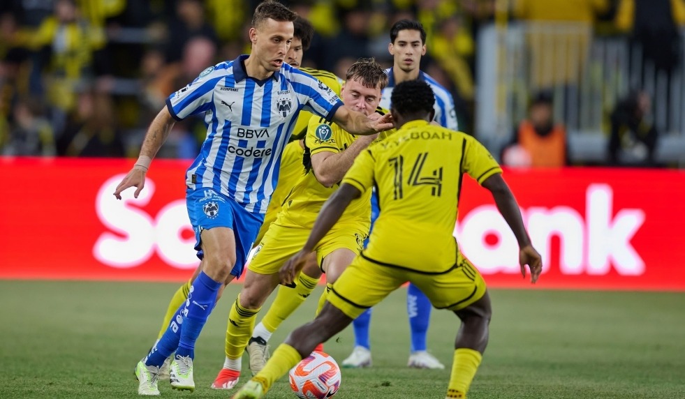Monterrey vs. Columbus por la semifinal de la Concachampions 2024. (Foto: Agencias).