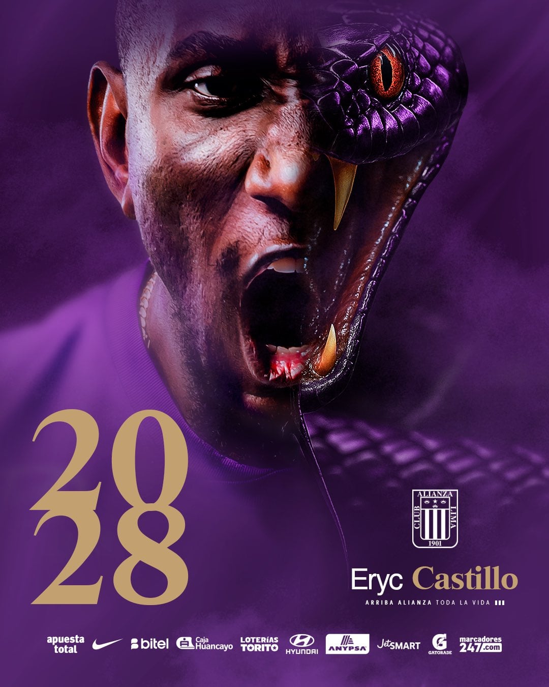 Alianza Lima renovó contrato a Eryc Castillo | FOTO: Alianza Lima