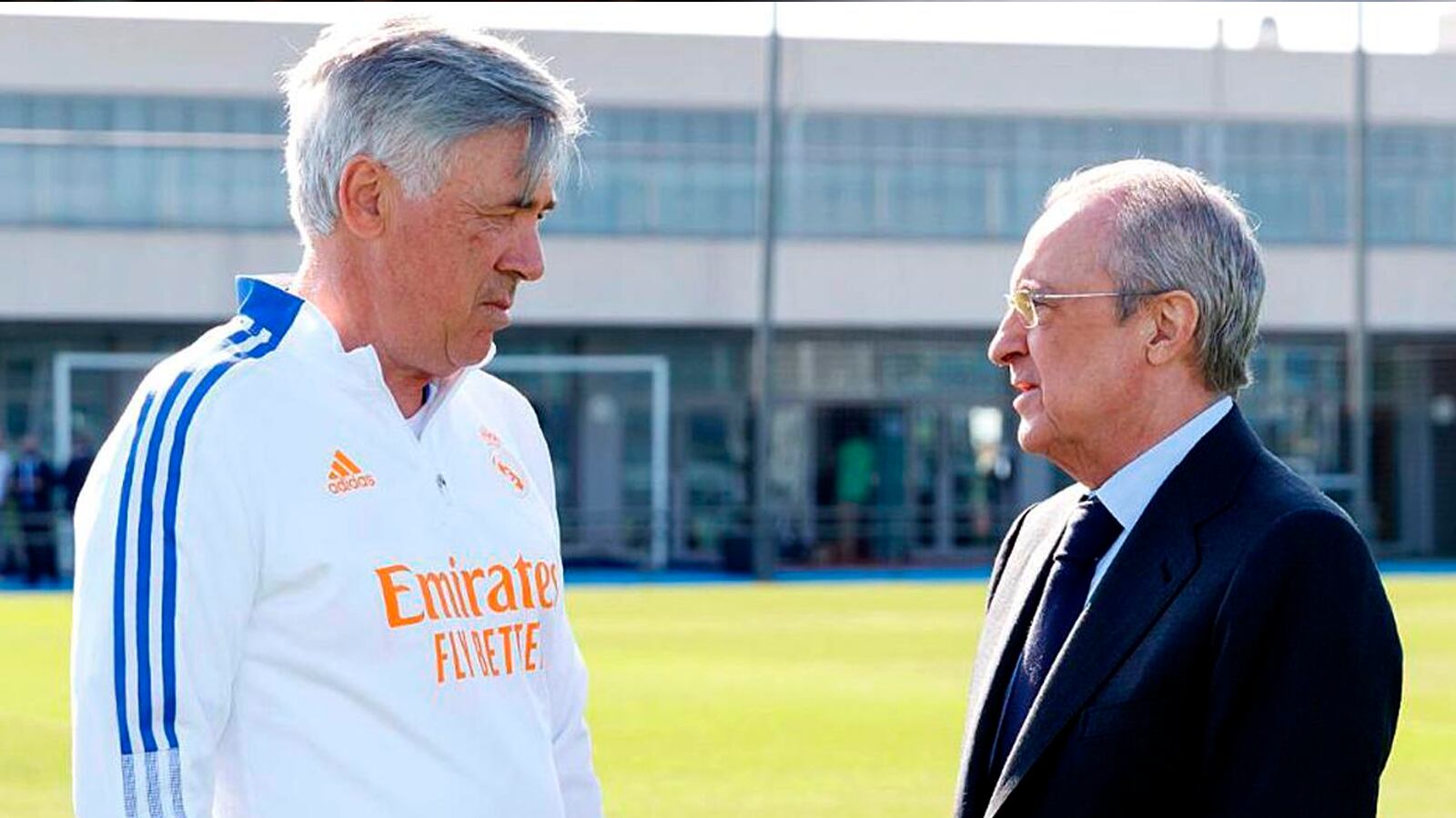 Carlo Ancelotti y Florentino Pérez acuerdan no fichar en invierno. (Foto: Agencias/PERFORM)