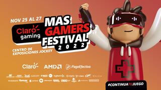 Claro gaming MasGamers Festival 2022: todas las actividades y exhibiciones para esta edición