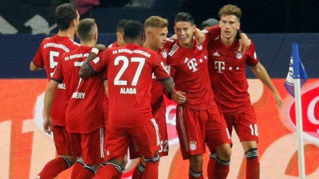 De cabeza contra el suelo: así fue el gol de James para el Bayern contra Schalke 04 [VIDEO]