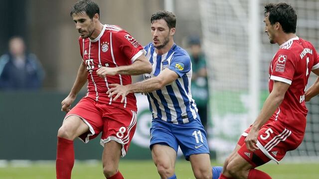 Bayern Munich igualó 2-2 con el Hertha Berlin por la Bundesliga con ausencia de James Rodríguez