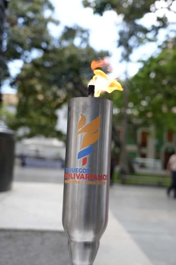 Se encendió la llama de los Juegos Bolivarianos. (Foto: Comité Olímpico Peruano)
