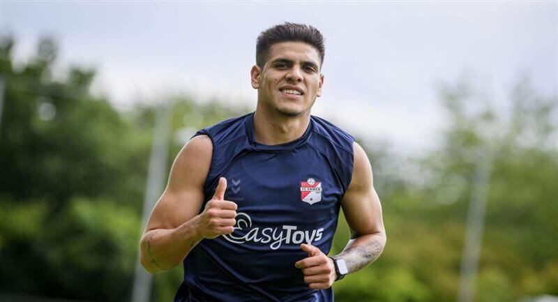 Gonzalo Sánchez estuvo en el FC Emmen de Países Bajos. (Foto: EFE)